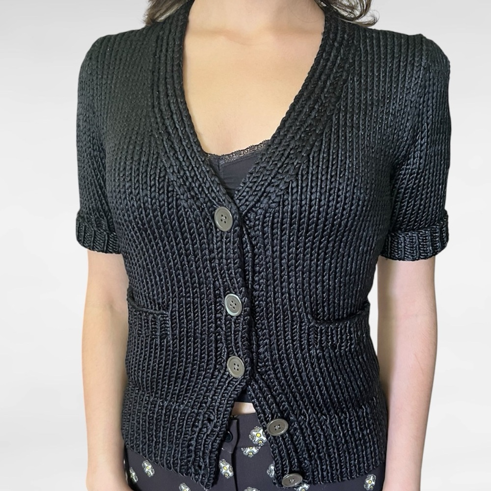 Ralph Lauren Blue Label Silk Cardigan